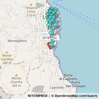Mappa Via San Anna, 98055 Lipari ME, Italia (0.626)