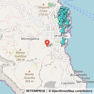 Mappa Via Mendolita, 98055 Lipari ME, Italia (0.7285)