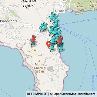 Mappa Via Mendolita, 98055 Lipari ME, Italia (0.6725)