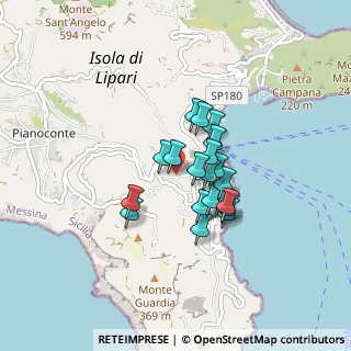 Mappa Strada Comunale Santa Lucia, 98050 Lipari ME, Italia (0.6455)