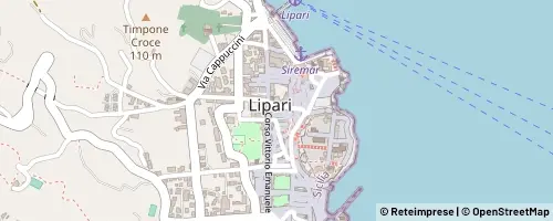 Mappa Lipari
