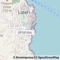 Mapa Lipari