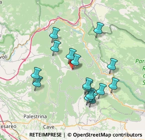 Mappa Piazzale Repubblica, 00025 Gerano RM, Italia (7.30067)