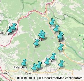 Mappa Piazzale Repubblica, 00025 Gerano RM, Italia (8.985)