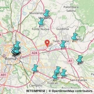 Mappa Via Tocco da Casauria, 00131 Roma RM, Italia (12.175)