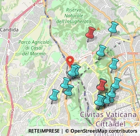 Mappa Via dell'Acqua Paola, 00168 Roma RM, Italia (2.2555)