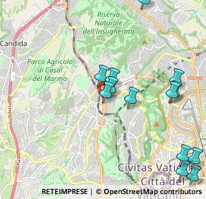 Mappa Via dell'Acqua Paola, 00168 Roma RM, Italia (2.49308)