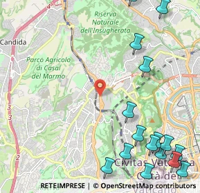 Mappa Via dell'Acqua Paola, 00168 Roma RM, Italia (3.38588)