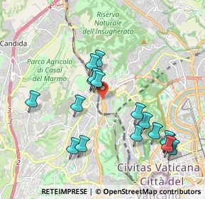 Mappa Via dell'Acqua Paola, 00168 Roma RM, Italia (2.09941)