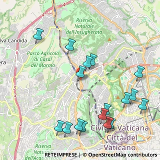 Mappa Via dell'Acqua Paola, 00168 Roma RM, Italia (2.64412)