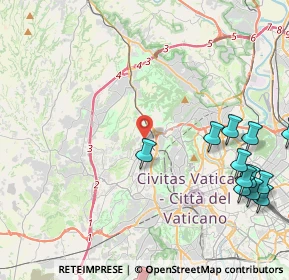 Mappa Via Garlenda, 00168 Roma RM, Italia (6.16846)