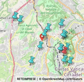 Mappa Via Garlenda, 00168 Roma RM, Italia (2.20133)