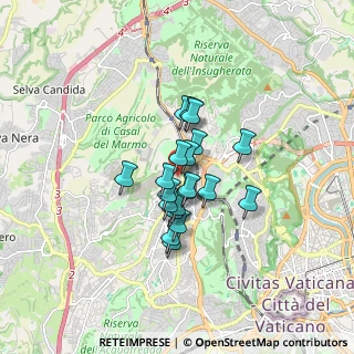 Mappa Via Garlenda, 00168 Roma RM, Italia (1.167)