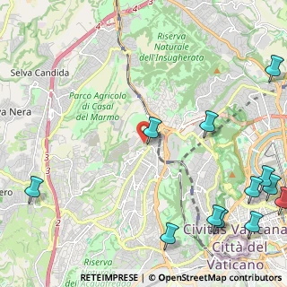 Mappa Via Garlenda, 00168 Roma RM, Italia (3.57583)