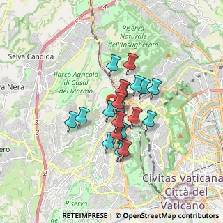 Mappa Via Garlenda, 00168 Roma RM, Italia (1.239)
