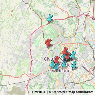Mappa Via Attaliana, 00168 Roma RM, Italia (4.41625)