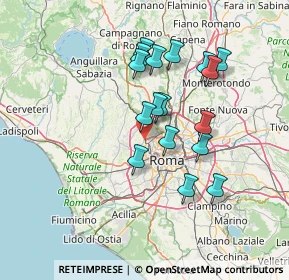 Mappa Via Attaliana, 00168 Roma RM, Italia (13.09176)