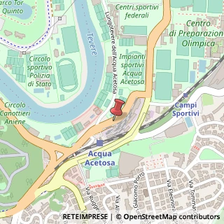 Mappa Via dei Campi Sportivi,  24, 00197 Roma, Roma (Lazio)