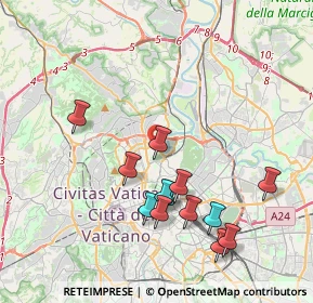 Mappa Viale dei Settanta, 00197 Roma RM, Italia (4.16385)