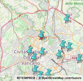 Mappa Viale dei Settanta, 00197 Roma RM, Italia (5.28)