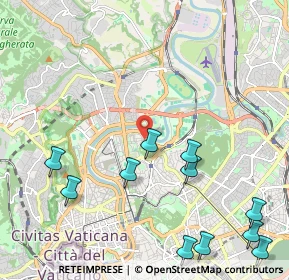 Mappa Viale dei Settanta, 00197 Roma RM, Italia (2.89)