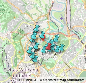 Mappa Viale dei Settanta, 00197 Roma RM, Italia (1.339)