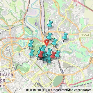 Mappa Via Orvinio, 00100 Roma RM, Italia (1.428)