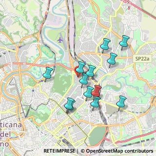 Mappa Via Orvinio, 00100 Roma RM, Italia (1.75154)