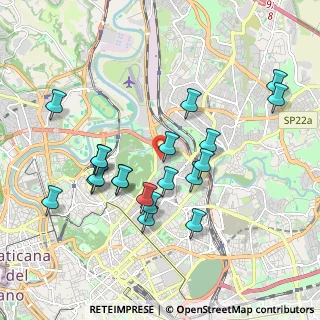 Mappa Via Montopoli, 00199 Roma RM, Italia (1.9855)