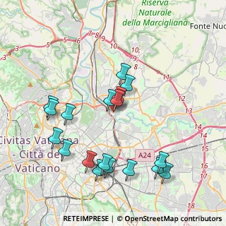 Mappa Via dei Campi Flegrei, 00141 Roma RM, Italia (4.31)