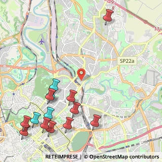 Mappa Via dei Campi Flegrei, 00141 Roma RM, Italia (3.03357)