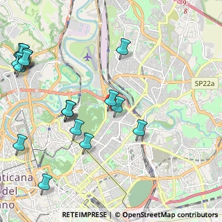 Mappa Piazza Vescovio, 00199 Roma RM, Italia (2.95211)