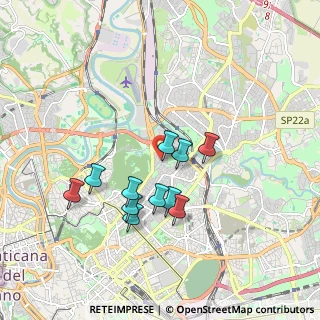 Mappa Piazza Vescovio, 00199 Roma RM, Italia (1.66091)