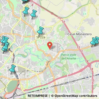 Mappa Via Guglielmina Ronconi, 00156 Roma RM, Italia (4.07571)