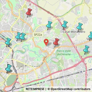 Mappa Via Guglielmina Ronconi, 00156 Roma RM, Italia (3.20833)