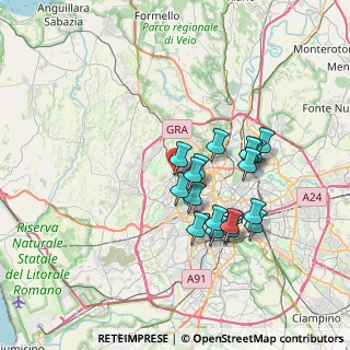 Mappa Via Dego, 00168 Roma RM, Italia (6.47889)