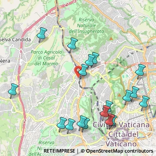 Mappa Via Dego, 00168 Roma RM, Italia (2.80389)