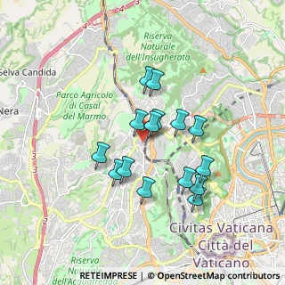 Mappa Via Dego, 00168 Roma RM, Italia (1.53867)