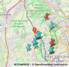 Mappa Via Dego, 00168 Roma RM, Italia (2.05857)
