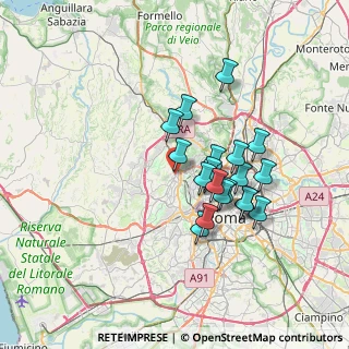 Mappa Via Vallebona, 00168 Roma RM, Italia (6.065)