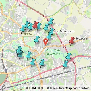 Mappa Via Elena Brandizzi Gianni, 00156 Roma RM, Italia (2.193)