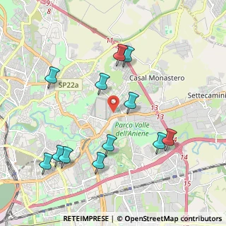 Mappa Via Elena Brandizzi Gianni, 00156 Roma RM, Italia (2.28833)