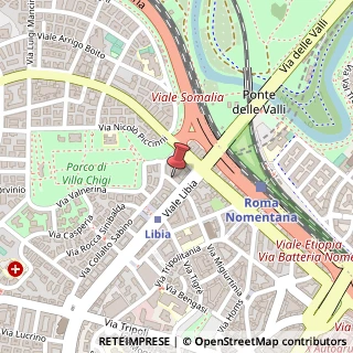 Mappa Via Roccantica, 22, 00199 Roma, Roma (Lazio)