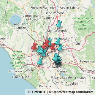 Mappa Via Val Chisone, 00141 Roma RM, Italia (11.0755)