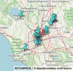 Mappa Via Eroli Erulo, 00196 Roma RM, Italia (10.359)