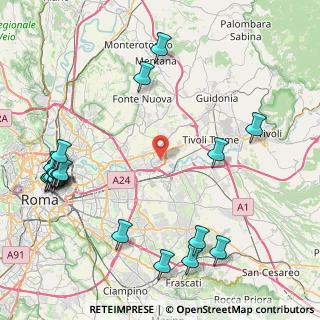 Mappa Via Morro D'Oro, 00131 Roma RM, Italia (12.0025)