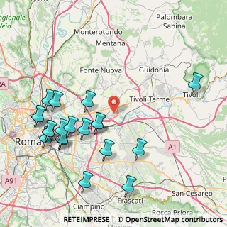 Mappa Via Morro D'Oro, 00131 Roma RM, Italia (9.981)