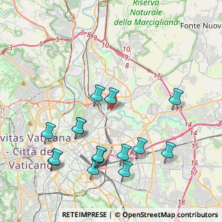 Mappa Via di Monte Sacro, 00141 Roma RM, Italia (4.74333)