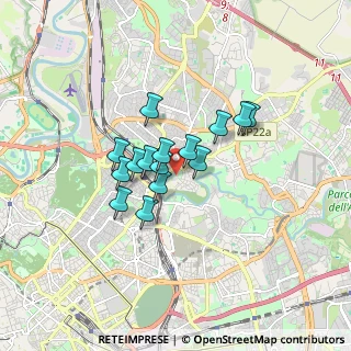 Mappa Via di Monte Sacro, 00141 Roma RM, Italia (1.218)