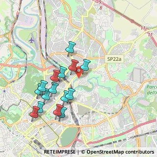 Mappa Via di Monte Sacro, 00141 Roma RM, Italia (2.022)